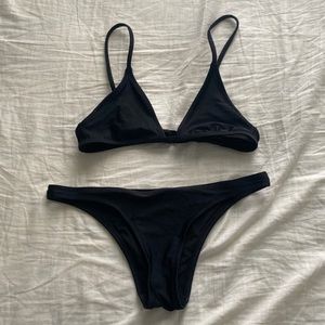 Black american eagle bikini set!